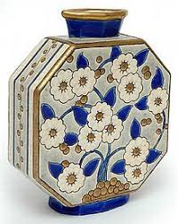 Faienceries Et Emaux De Longwy Mobilier D Art Art Deco Motif Art Deco