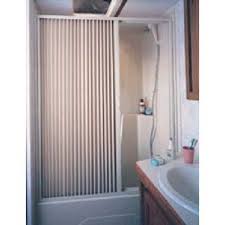 Rv Shower Door Folding Ivory 48 Shower Doors Shower Curtain Rods Shower Stall