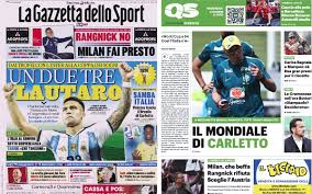 Gallery: ‘What a mockery!’, ‘Ibrahimovic wins’ – Today’s headlines in Italian papers