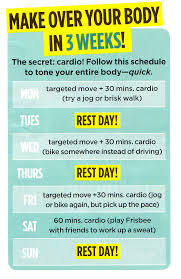 Make Over Your Body In 3 Weeks Fitness Motivation Get Fit Fitness Diet