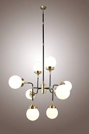 8 Bulb Bistro Globe Milk Glass Ball Lights Retro Pendent Light Lighting Fixture For Living Room Dinn Pendent Lighting Dinning Room Light Fixture Light Fixtures