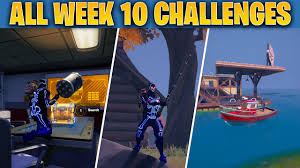 While challenges this week seem simple, they are far more specific than previous ones and will. All Leaked Week 10 Fortnite Challenges Chapter 2 Season 4 Youtube