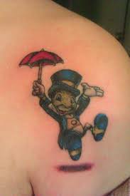 Jiminy Cricket Tattoo Small Tattoos Disney Tattoos Tattoos