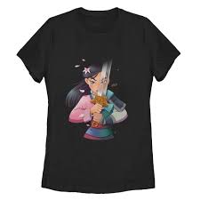 Shop anime t shirts, tanks and hoodies find artistic and unique anime t shirts, tanks and hoodies for sale along with other anime accessories such as posters, bag packs, and snap backs free. Women S Mulan Anime Reflection T Shirt Target