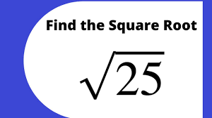 Введение, hello world и переменные. The Square Root Of 25 Youtube