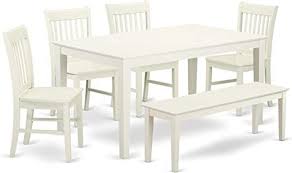 White Kitchen Table Furniture In 2020 Wooden Dining Table Set Wooden Dining Room Chairs White Kitchen Table