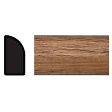 Installing baseboards you should always remember about measuring and cutting. Trimfinity 1 4 In X 1 2 In X 96 In Polystyrene Dark Oak Shoe Moulding 85034 The Home Depot