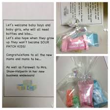 I Made These For A Work Baby Shower And Farewell Party I Bought The Supplies At Dollar Tree Baby Boy And Work Baby Showers Welcome Baby Boys Sour Patch Kids