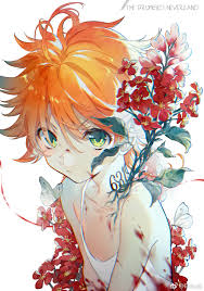 Streaming the promised neverland anime series in hd quality. Wallpaper Yakusoku No Neverland Anime Girls Emma The Promised Neverland The Promised Neverland Redhead Green Eyes Flowers 1400x1988 Vikusiameow 1732863 Hd Wallpapers Wallhere