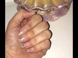 Voir plus d'idées sur le thème ongles, ongle paillette, jolis ongles. Ongle En Gel Degrade Paillete Youtube