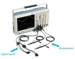 Das tektronix 565 ist ein zweistrahl oszilloskop mit zwei voneinander unabhängigen kathodenstrahlen. Mixed Signal Oszilloskop Tektronix