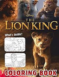 This drawing was made at internet users' disposal on 07 february 2106. Lion King Coloring Book Lion King 2019 Coloring Book Disney 2019 Movie Coloring Book By Smiling Kid