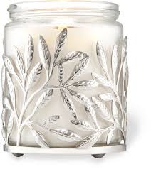 The metallic black finish of this votive candle holder gives it a sleek, elegant look. Candle Holders Bath Body Works