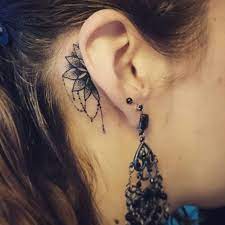 A behind the ear tattoo is not one of the most sensitive areas so i wouldn t be too concerned with the pain. Pin On Tattoos