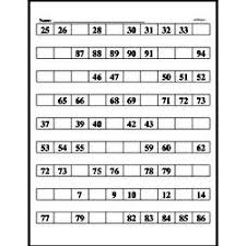 Free Hundreds Chart Pdf Math Worksheets Edhelper Com