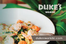Whisk cream and sour cream in a small bowl to blend. Dig In At Duke S Waikiki Duke S Waikiki Dining Out