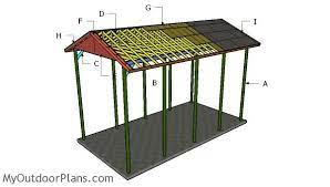 20x40 Rv Carport Plans Myoutdoorplans Free Woodworking Plans And Projects Diy Shed Wooden Playhouse Per Rv Carports Carport Plans Woodworking Plans Free