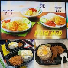 Mcdonalds is one of the largest, most popular fast food chains, not only in malaysia but from around the world. Nasi Mcd Menu Is Now In Mcdonald S Malaysia Miri City Sharing