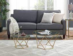 Maybe you would like to learn more about one of these? Geometric Glass Nesting Coffee Tables In Gold Walker Edison Af28clrgggd