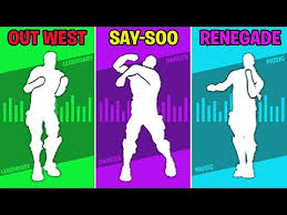 When last have you played fortnite? These Legendary Fortnite Dances Have The Best Music 4 Say So Tik Tok Out West Renegade In 2020 Fortnite Dance Choreography Videos Good Music