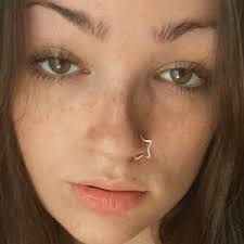 20G Silver Gold Black Double Ball Nose Hoop Ring Nose Nostril Hoop Ring 20  Snug 8 Mm Diameter Nostril