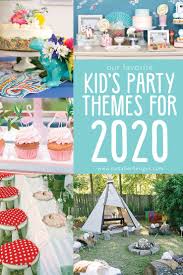 Birthday Themes For Kids Our Favorite Kid S Birthday Themes For 2020 Pedaller Designs In 2020 Party Themes Kids Birthday Themes Kids Party Themes