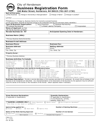 This form does not close or cancel any other state or. Business Registration Form