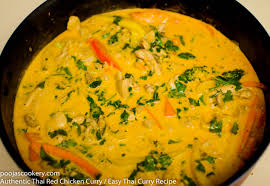 Thai Red Chicken Curry Easy Thai Curry Recipe Pooja S Cookery Recipe Red Curry Chicken Curry Recipes Easy Chicken Curry