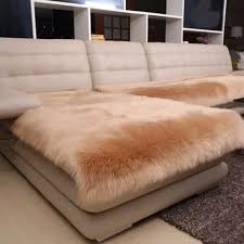 Hlzhou soft faux fur rug white sheepskin chair cover seat pad shaggy area rugs for bedroom sofa living room floor(2 x 3 feet （60 x 90 cm） valleycomfy soft faux fur seat belt pads with armrest covers warm seat belt covers with auto center console pad 3 pack set universal. Luxury Long Plush Sectional Sofa Cover White Fluffy Faux Fur Seat Cover For Couch Tatami Futon Fuzzy Cover Sofa Slipcover Mat Lazada Ph