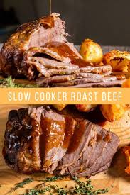 Slow Cooker Roast Beef Recipe Slow Cooker Roast Slow Cooker Roast Beef Roast Beef Recipes