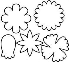 Download flower sketch stock photos. Early Play Templates Flowers Flower Template Flower Coloring Pages Printable Flower Pattern