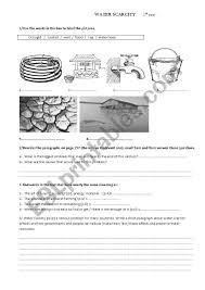 15 tips for teaching mindfulness to kids and teenagers. Lesson 28 Water Scarcity For 2nd Year Esl Worksheet By Nizarsouth