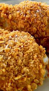 Use frozen shredded unsweetened coconut in the pie. Chicken Baked In Cornflake Crumbs Recipe Trisha Yearwood Recipes Baked Chicken Recipes Cornflake Chicken Baked
