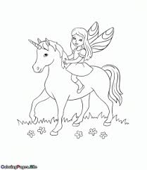 Children love fairy tales and fantasies as well as the fantastic creatures appearing in them. Unicorn Coloring Pages Large Novocom Top
