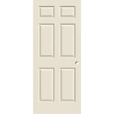 Reliabilt Colonist 30 In X 80 In Primed White 6 Panel Hollow Core Molded Composite Slab Door Lowes Com Doors Interior Prehung Interior Doors Slab Door