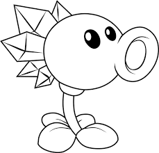 Plants Vs Zombies Para Colorear