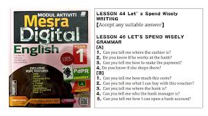 Download buku grow with english kelas 6 pdf. Answers For Modul Aktiviti Mesra Digital English Form 1 Lesson 44 46 49 50 And 52 Youtube