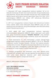 Pembuka surat (umumnya berisi pembukaan dan penghargaan). Emmanuelsamarathisa On Twitter Just In Bersatu Supreme Council Has Formalised The Sacking Of Chedetofficial And His Men The Party Also Reaffirmed Its Stance To Leave Pakatan Harapan For Perikatan Nasional Https T Co 0znpopvntj