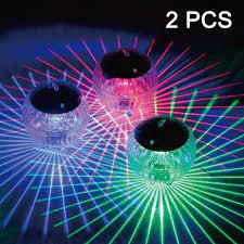 Compared to other floating glow balls pool light. Auperto 2 Pcs Floating Pool Lights Solar Battery Powered Flowers Inflatable Waterproof Glow Globe Outdoor Pool Ball Lamp Colourful Changing Led Light Walmart Com Walmart Com