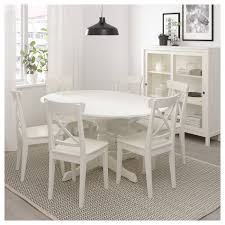 Ikea dining tables come with different sizes and heights. Ingatorp Ausziehtisch Weiss 110 155 Cm Ikea Schweiz Small Kitchen Tables Ikea Dinning Table Dining Room Small
