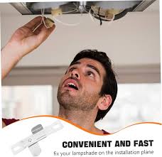 Amazon.com: Happyyami 10pcs Ceiling Light Clips Sturdy Lamp Shade Holders  for Secure Mounting Compatible with Led Fixtures Versatile Lighting  Accessories for Use : Industrial & Scientific