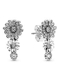 Votre satisfaction est notre objectif. Pandora 298876c01 Damen Ohrringe Ohrstecker Ganseblumchen Trio Silber