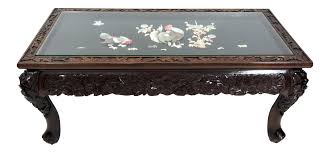 20th Century Japanese Lord Co Yokohama Glass Top Inlayed Coffee Table On Chairish Com Please Feel Free To Contact Us R Coffee Table Table Oriental Furniture