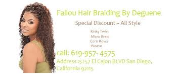 Our staffs are proffesionasl and have been braiding hair their entire life. Homepage Fallou Hair Brading By Deguene
