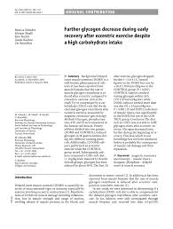 pdf further glycogen decrease during