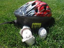 Bicycle Safety Learning Activity Don T Forget To Wear Your Helmet Try This Experiment To Learn Why Bicycle Safety Bicycle Helmet
