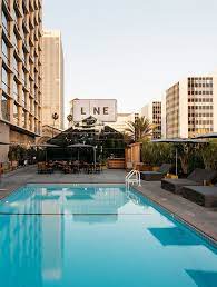 Wear This There Commissary At The Line Hotel Sfgirlbybay Los Angeles Hotels City Hotel Hotel