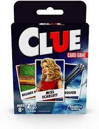 We did not find results for: Amazon Com Hasbro Gaming Clue Card Game For Kids Ages 8 Up 3 4 Players Strategy Game Toys Games