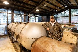 Brothers matt and caleb johnson create smokers for chefs and pitmasters across the country through their company mill scale metalworks. Millscale Metal Works Archives San Antonio Heron