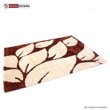 Die unterschiedlichen verarbeitungsformen und farben lassen jeden. Designer Hochflor Teppich Shaggy 80 X 150 Cm Rot Grau Design Muster Langflor